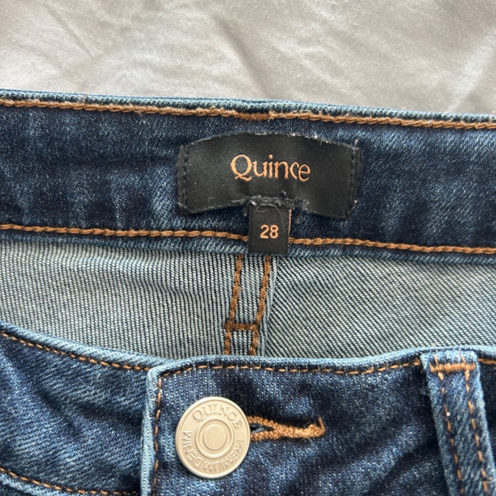 Quince Stretch High Rise Kick Flare, size 28 - Picture 3 of 4